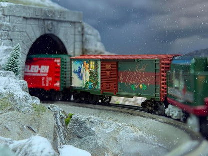 Lionel O Gauge Model Train Boxcar - 2025 Christmas Music Edition | Festive Design & Detail