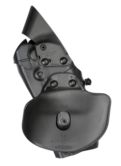 Safariland 6378RDS Automated Locking System Duty Holster, Red Dot Sight Compatible, STX Tactical Black, Right Hand, Fits: S&W M&P 5IN Surefire X300U