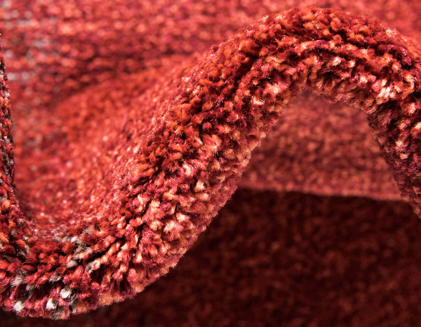 Unique Loom Del Mar Collection Area Rug - Abigail (10' x 13' Rectangle, Terracotta/ Red)