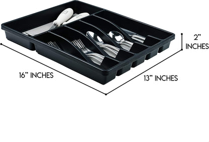 Galashield Silverware Organizer - Kitchen Drawers Flatware Utensils and Cutlery Tray for Easy Storage