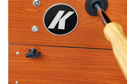 KICK Titan 55" Tournament Foosball Table (Brown)