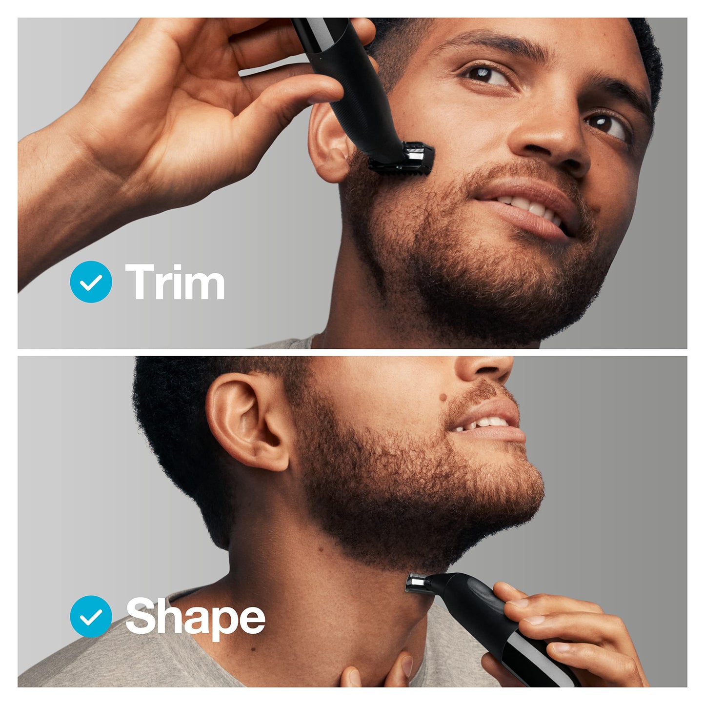 Braun Series XT3 - Beard Trimmer, Shaver, Electric Razor for Men, Manscaping Kit, Durable Blade, XT3000