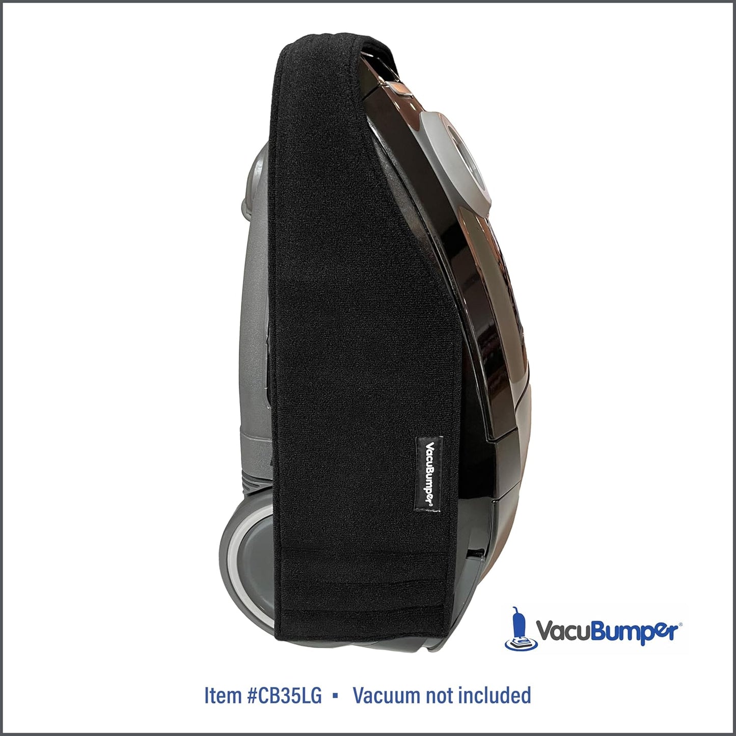Bumper Guard for Canister Vacuums - Size Large fits Length 41" & Up (Item #CB35LG)