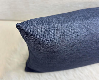 12x24 Inch 1 Aiking Home Imitation Burlap Lumbar Pillow Cover Vintage Faux Linen Rustic Natural Look, Piece Elegance