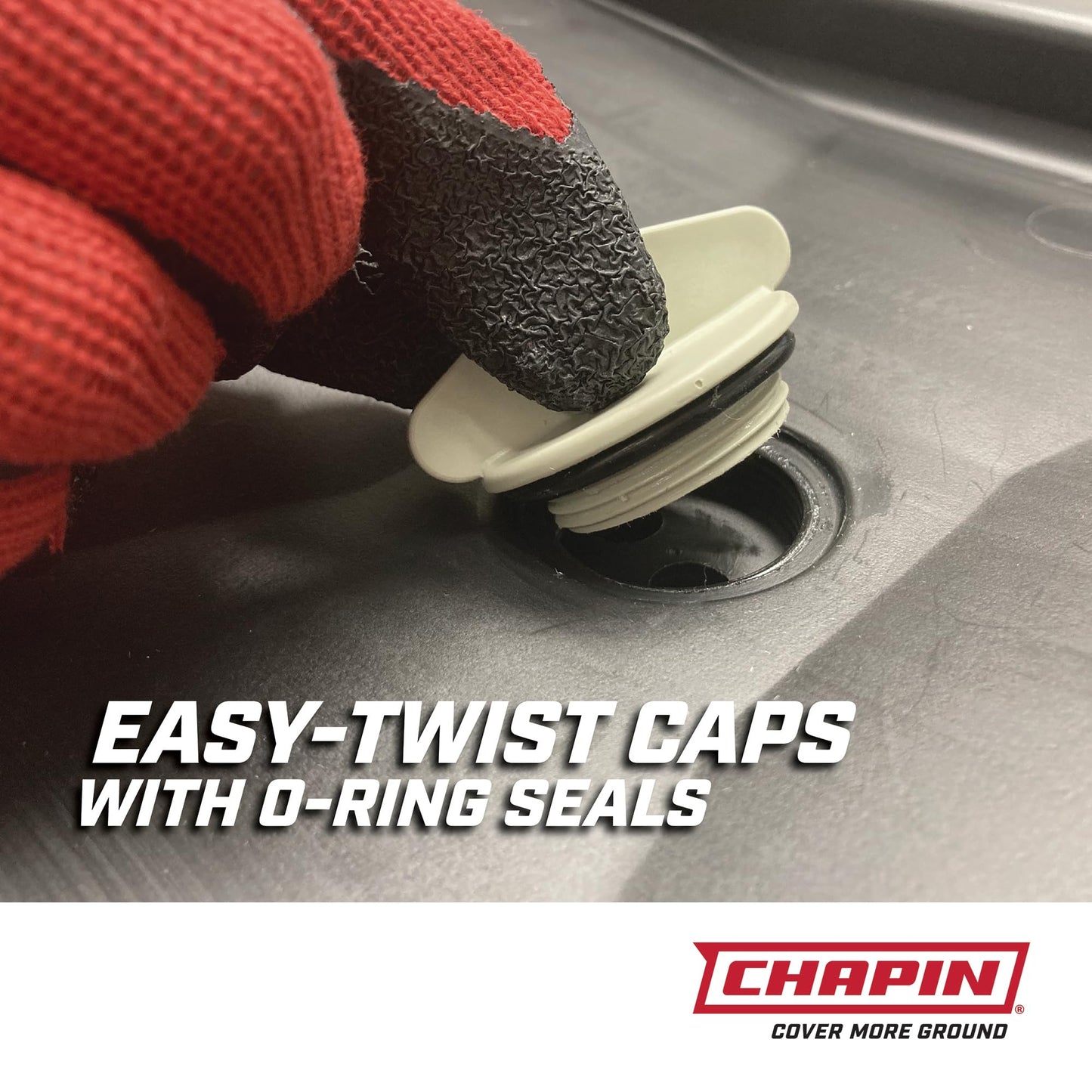 Chapin 78005 Oil Drain Pan, 12‑Quart Low‑Profile Automotive Drain Container, Recycled Polymer Construction, Large Splash‑Free Target Area & Built‑In Carry Handles for Easy Oil & Coolant Changes