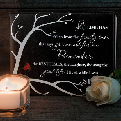 Yingzhao Funeral Guest Book for Memorial Service in Loving Memory Guest Book with Pen 144 Pages Cardinal Celebration of Life Party Supplies Funeral Sign in Books for Guests