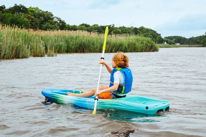 Perception Hi Five Kids Kayak - Sit on Top - Up to 120 lbs with Paddle - 6.6 ft - Funkadelic
