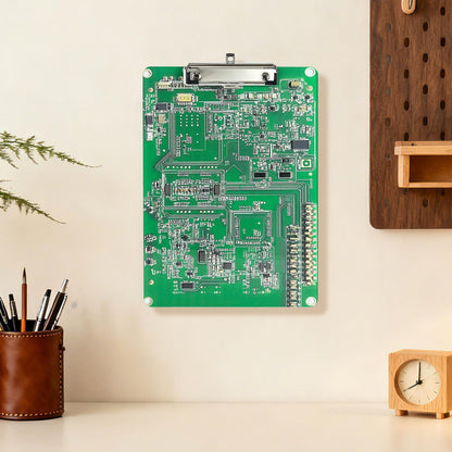 Circuit Board Acrylic Clipboard Cute Clip Board Standard A4 Letter Size 8.5" x 12" Clipboards Decorative for Nurse Worker Office