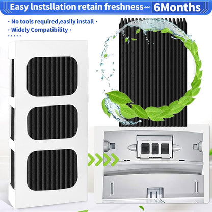 4 Pack Paultra2 Refrigerator Air Filter Replacement for Frigidaire PAULTRA2 Pure Air Ultra II