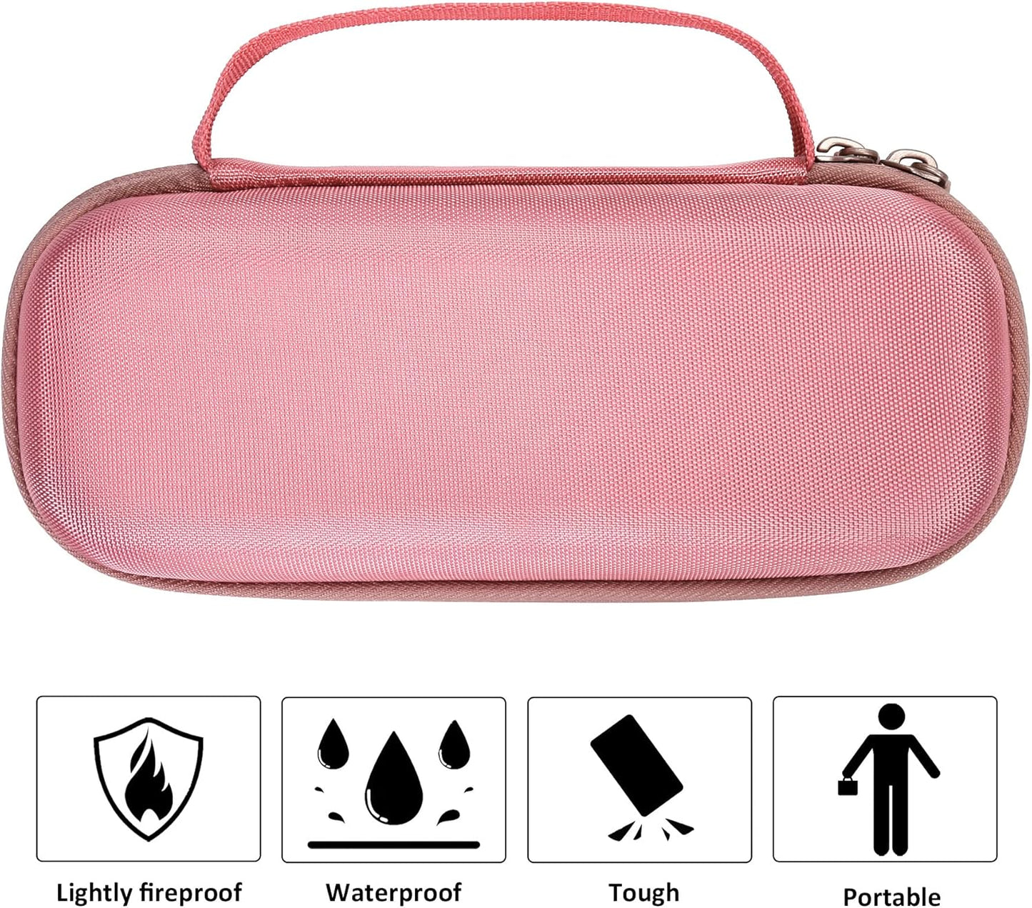 co2CREA Hard Case for Pure Enrichment PureZone Mini Portable Air Purifier (Blush Case)