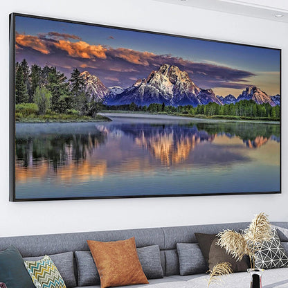 JATOK Large Square Diamond Art Kits for Adults, Full Drill Landscape 5D Diamond Painting Kits for Beginners, DIY Gem Art Picture for Gift Home Wall Decor, 40x70cm/15.7x27.5inch