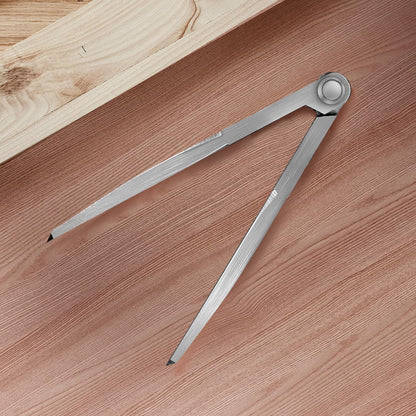 8 inch Alloy Metal Scribe Navigation Divider Scribe , Metal Divider Tool, Woodworking Scribe Machinist Geometry Tool, Divider Leather Work DIY Scribe Tool Drafting Carpenter for Geometry
