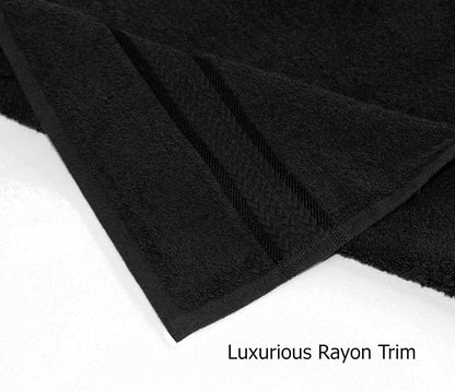 12 Pack 12x12 580 COTTON CRAFT Ultra Soft Wash & Face Cloths - Highly Absorbent Bathroom Shower Kitchen Utility Towels