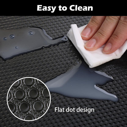 15.5-Inch 15.5 144" Wire Shelf Liner: Easy to Cut Plastic Pantry Shelves Liner in Wide x Black - Thick Waterproof Small