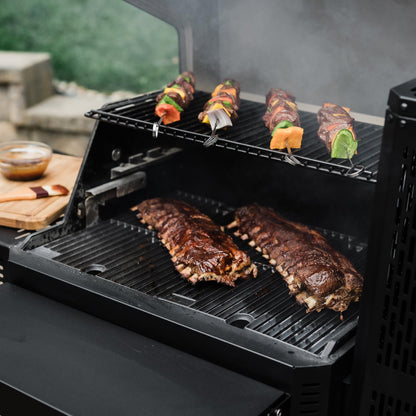 Masterbuilt® Gravity Series® 600 Smoker Grill - Digital Charcoal Grill,WiFi Technology, GravityFed™ Charcoal Hopper, 600 Cooking Sq. Inches, Black, Model MB20041023