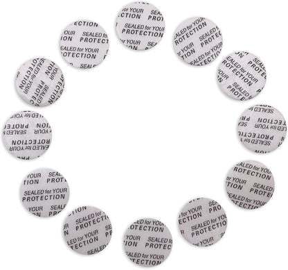 12 Pack (17mm) Sunscreen Flask Seals - of Hidden Flask Bottle Seals to Sneak Alcohol Anywhere- Leakproof Pressure