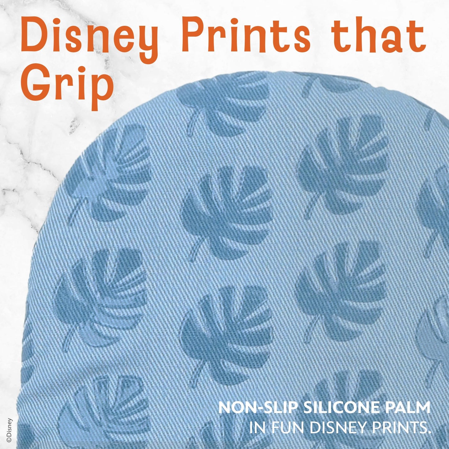 Disney Oven Mitts - 5.5” x 7.5” Heat-Resistant Mini Oven Mitts with Non-Slip Printed Silicone Disney Silhouettes - Pot Holders for Kitchen- Mickey & Minnie, Stich, Winnie the Pooh