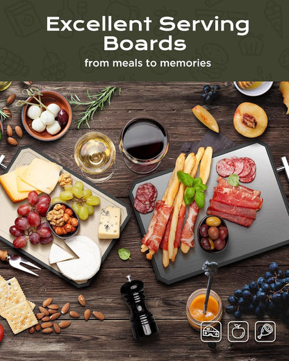 SSMR Titanium Cutting Board - 100% Pure Titanium Cutting Boards for Kitchen Double Sided Textured Food-Grade Pure Titanium Side for Chopping Meat, PP Side for Vegetables, Easy to Clean (16" x 11" in)