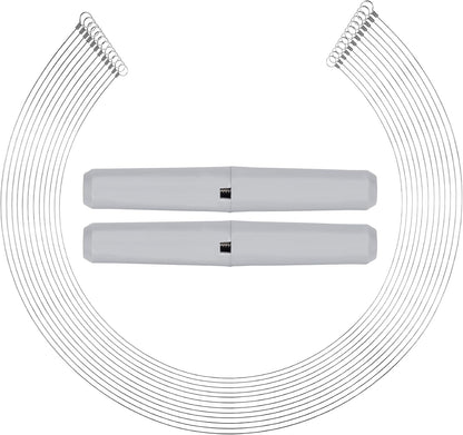 12 36" 1 ANDUSTRIAL Stainless Steel Cheese Cutting Replacement Wires For Soft and Hard Cheese - Easy to Use and Clean