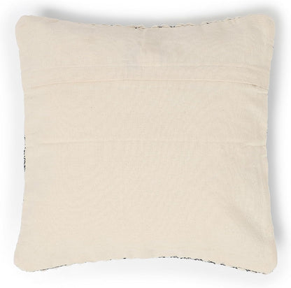 Set 100% (18x18 Pack 2 REDEARTH Tufted Throw Pillow Cushion Covers - Boho Textured Woven Decorative Cases for Couch