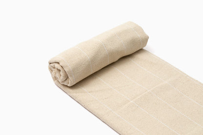 Cotton Monks Cloth for Rug Hooking and Needlework - 60" Wide Monks Cloth for Punch Needle - 100% Cotton Punch Needle Fabric for Rug and Frame Making (1/2 Yard)