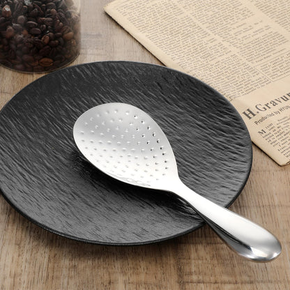 304 Stainless Steel Rice Paddle Spoon Spatula, 8-inch Long Non Stick Mirror Finish Stand-Up Design for Rice Mashed Potato Salads, Apply for Kitchen Home Restaurant Serving