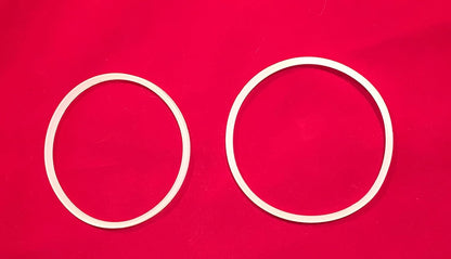Bella Personal Size Rocket Blender Replacement Parts, 2 Gaskets, 3" Diameter