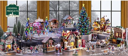 Lemax Christmas Village Accessory - Skate Rentals Set of 3 | Perfect Holiday Decor