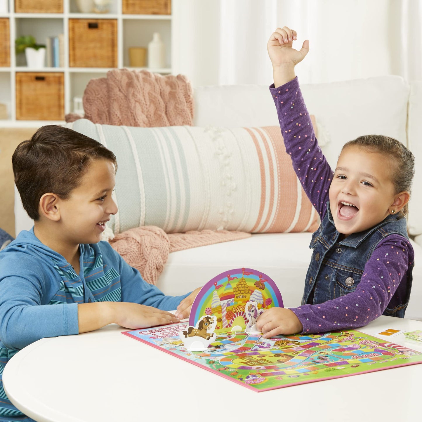 Hasbro Gaming Candy Land Unicorn Edition Preschool Board Game | Back to School Gifts for Kids | Classroom Toys | Ages 3+ (Amazon Exclusive)