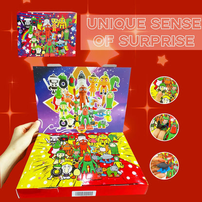 Advent Calendar 2026 - 24 Days of Surprises with Figurines for Kids | Perfect for Valentine's Day & Easter Gifts