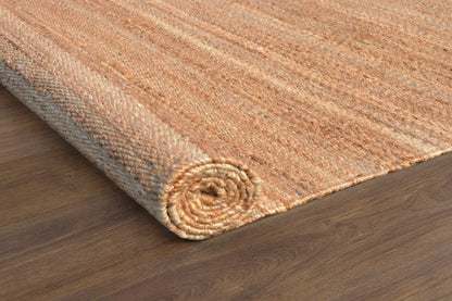 Antep Rugs Natural 8x10 Indoor Hand Woven Fiber Jute Area Rug (Natural, 7'10" x 10')