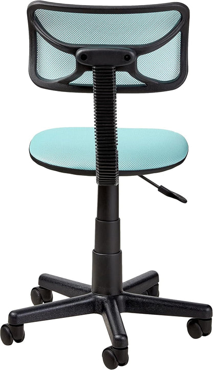 Urban Lifestyle Swivel Mesh Desk Chair, Blue, 20.86D x 22W x 33.46H in