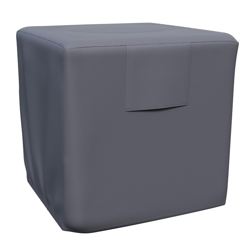 AKEfit Air Conditioner Cover for Outside, Heavy Duty Waterproof AC Defender with Durable Oxford Fabric, Veranda AC Protector (Grey, 24" Wx24 Dx30 H)