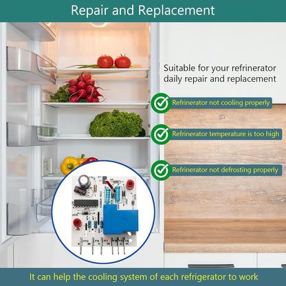 4388931 Defrost Control Board Replacement for Refrigerator Model WPW10352689, Main Control Board