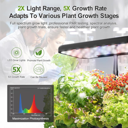 Indoor Herb Garden Kit, Hydroponic Growing System with LED Grow Light Quiet Water Pump for Home Kitchen Office Healthy