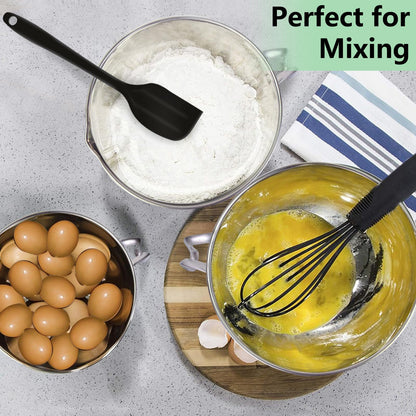 Large Double Boiler Pot Set,3500ML/3.1QT Mixing Bowl for Chocolate Melting, 5000ML/ 4.5QT 304 Stainless Steel Pot With Silicone Spatula for Melting Chocolate, Candy, Candle, Soap, Wax