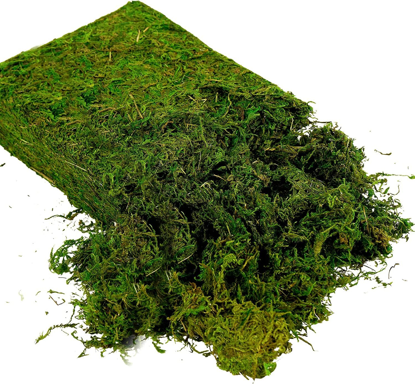 USMOLA Artificial Moss, 16OZ Fake Moss for Crafts Table Centerpieces Fairy Garden Wedding Party Decor, Faux Grass for Potted Plants, 455gr (Fresh Green)