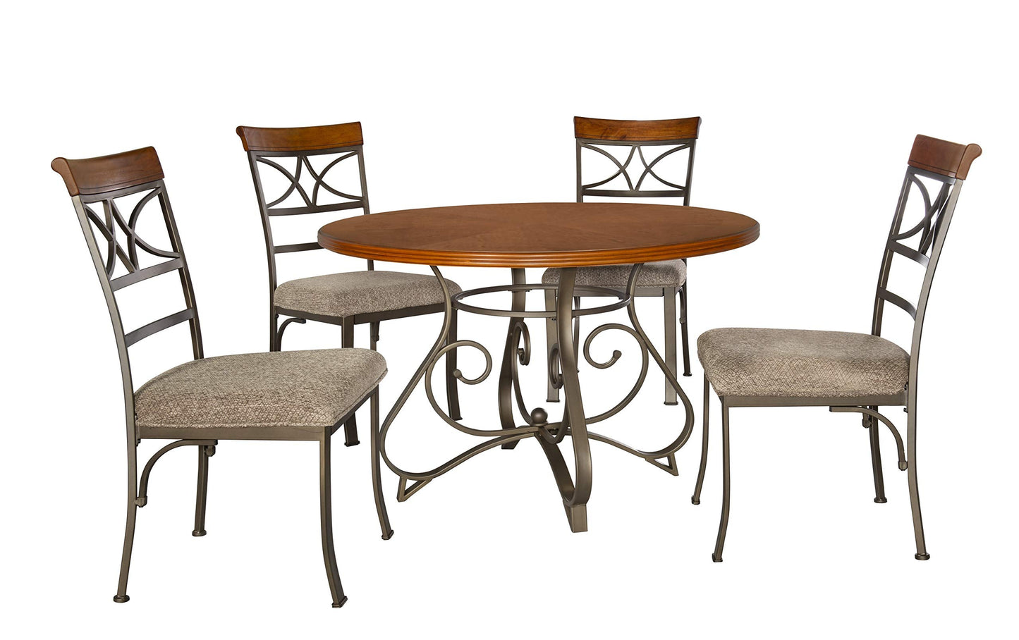 Powell Hamilton Dining 5 Piece Set, Medium Cherry