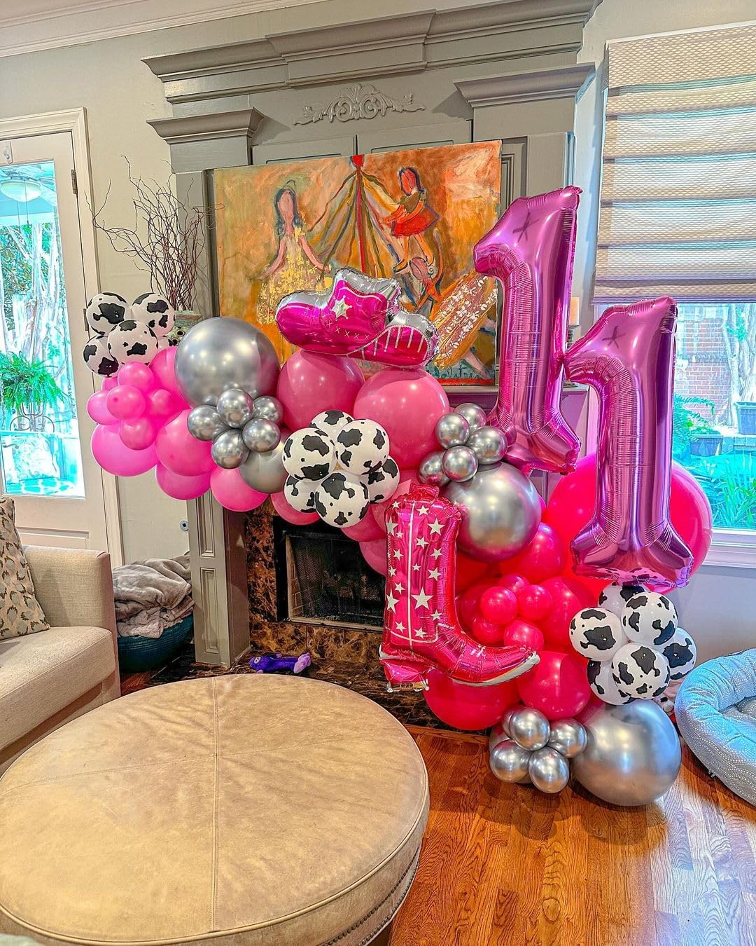 Number 3 Balloon - 40 Inch Pink Birthday Decoration for Kids & Girls' Parties