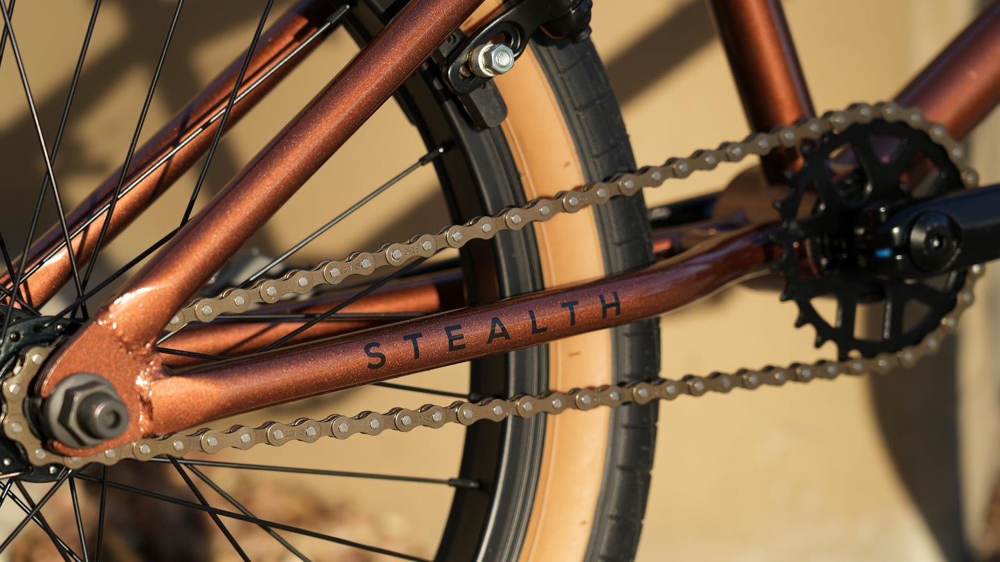 Elite BMX Freestyle Bike, Durable Steel Frame, Available in 16", 18", and 20" Sizes. New Sizes 26" and 29" BMX Bicycles. (Copper, 20")