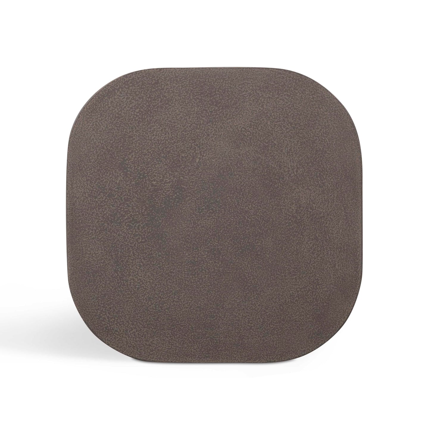 Tov Furniture Suraya Dark Umber Concrete Side Table