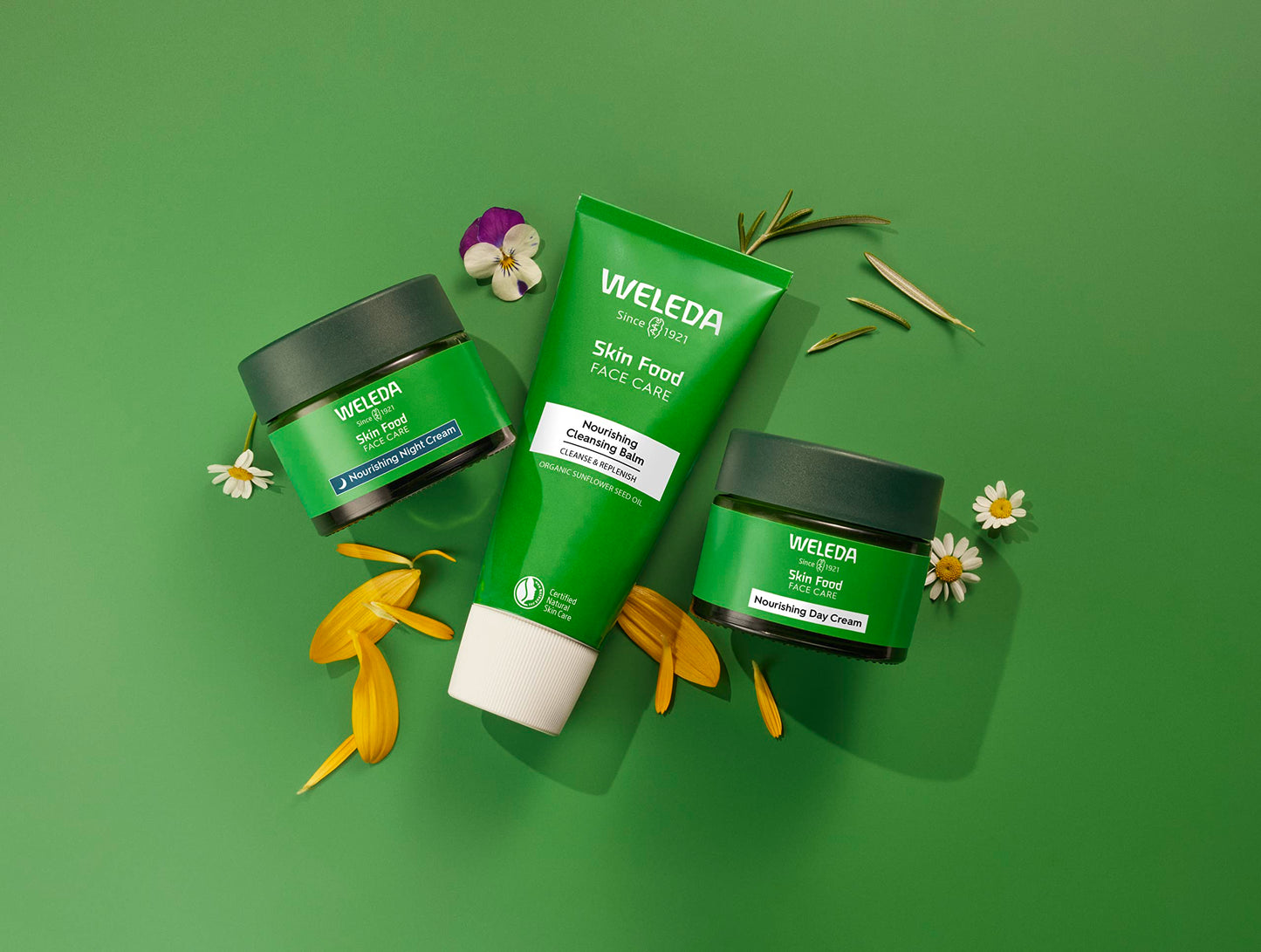 WELEDA Skin Food Nourishing Cleansing Balm 75ml | Oil-to-Milk Formula | All Skin Types | Make-up Remover | Vegan