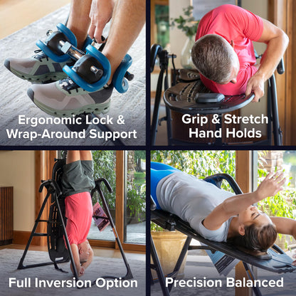 Teeter EP-560 Ltd. Inversion Table for Back Pain, FDA-Registered, UL Safety-Certified, 300 lb Capacity