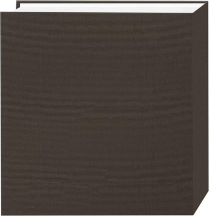 Pioneer 100 Pocket Fabric Frame Cover Photo Album, Warm Mocha