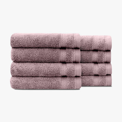 1888 625 100% Pack 4 Set, Mills GSM Premium Cotton Washcloths of Luxury Washcloth Highly Absorbent & Quick-Dry Plush
