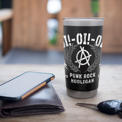 Oi Oi Oi Punk Rock Hooligan - Vintage Oi Punk Stainless Steel Insulated Tumbler