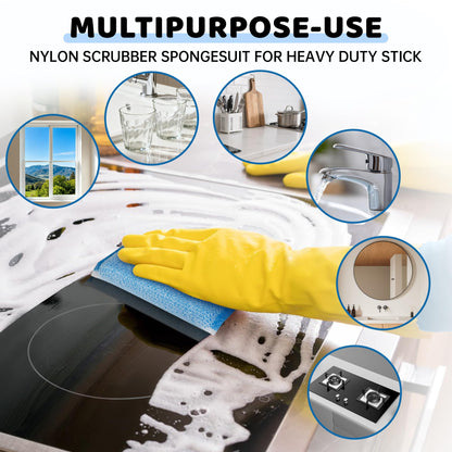 20 Pack All-Purpose Kitchen Sponges, Non Scratch, for Washing and Cleaning Dishes, Non-Stick Cookware, Premium Scrubbers, Ideal for Kitchen, Bathroom