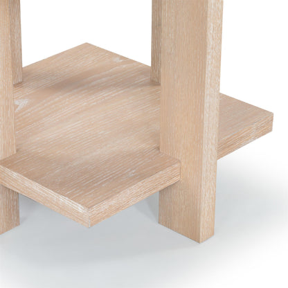 SAFAVIEH Couture Collection Quigley Weathered Grey Square Accent Table