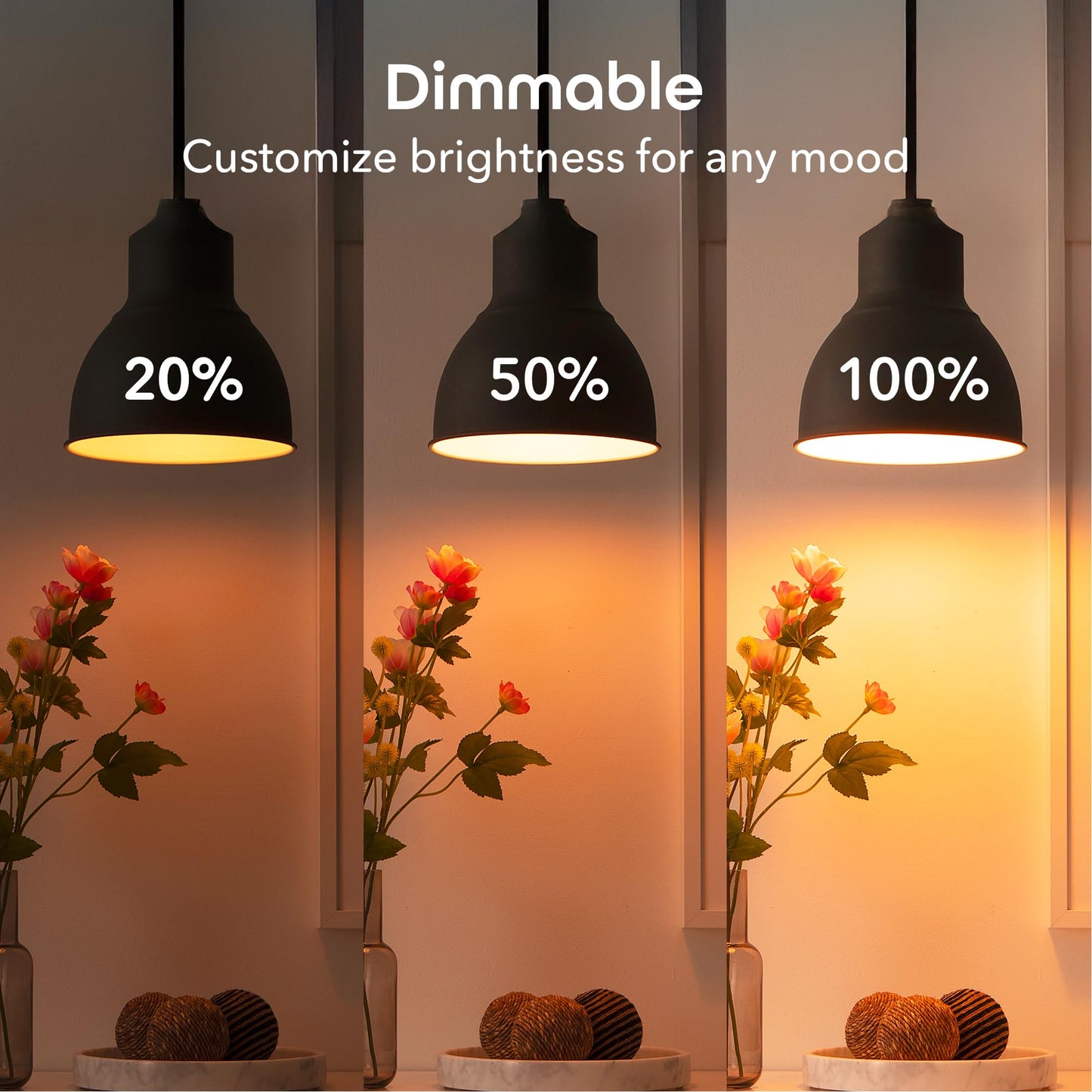 Geeni Prisma Smart Light Bulbs 2-Pack, Color Changing RGBW LED, A19, 800 Lumens, 60W Equivalent, Dimmable, 2700K, Works with Alexa & Google Home