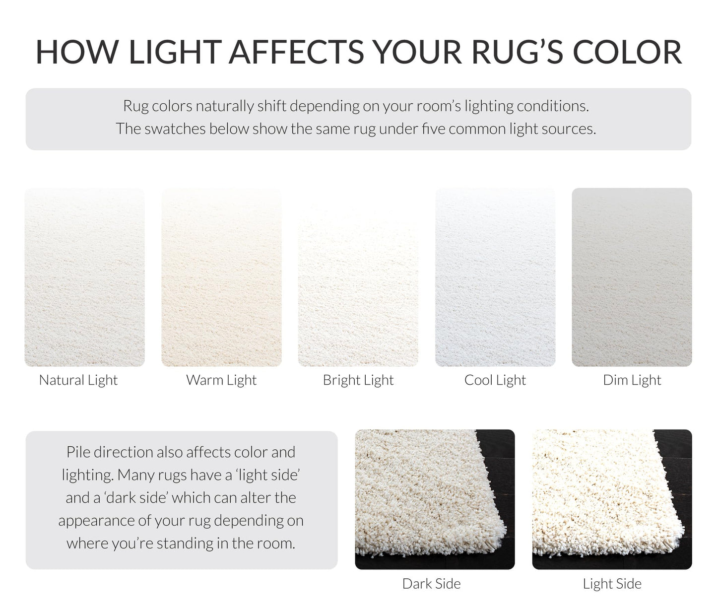 SAFAVIEH Milan Shag Collection Area Rug - 11' Square, Ivory, Solid Design, Non-Shedding & Easy to Clean, Plush Thick Pile, Ideal for Living Room, Bedroom (SG180-1212)